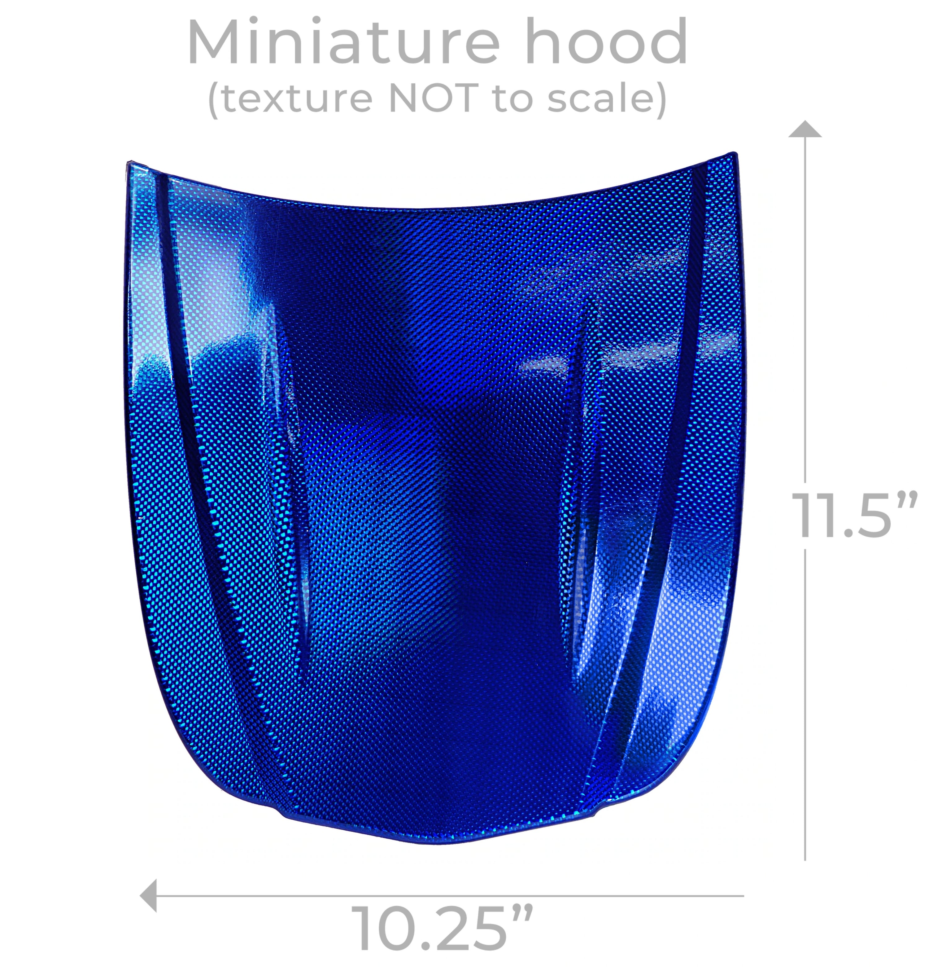 VVIVID+ Holographic Weave Blue Gloss