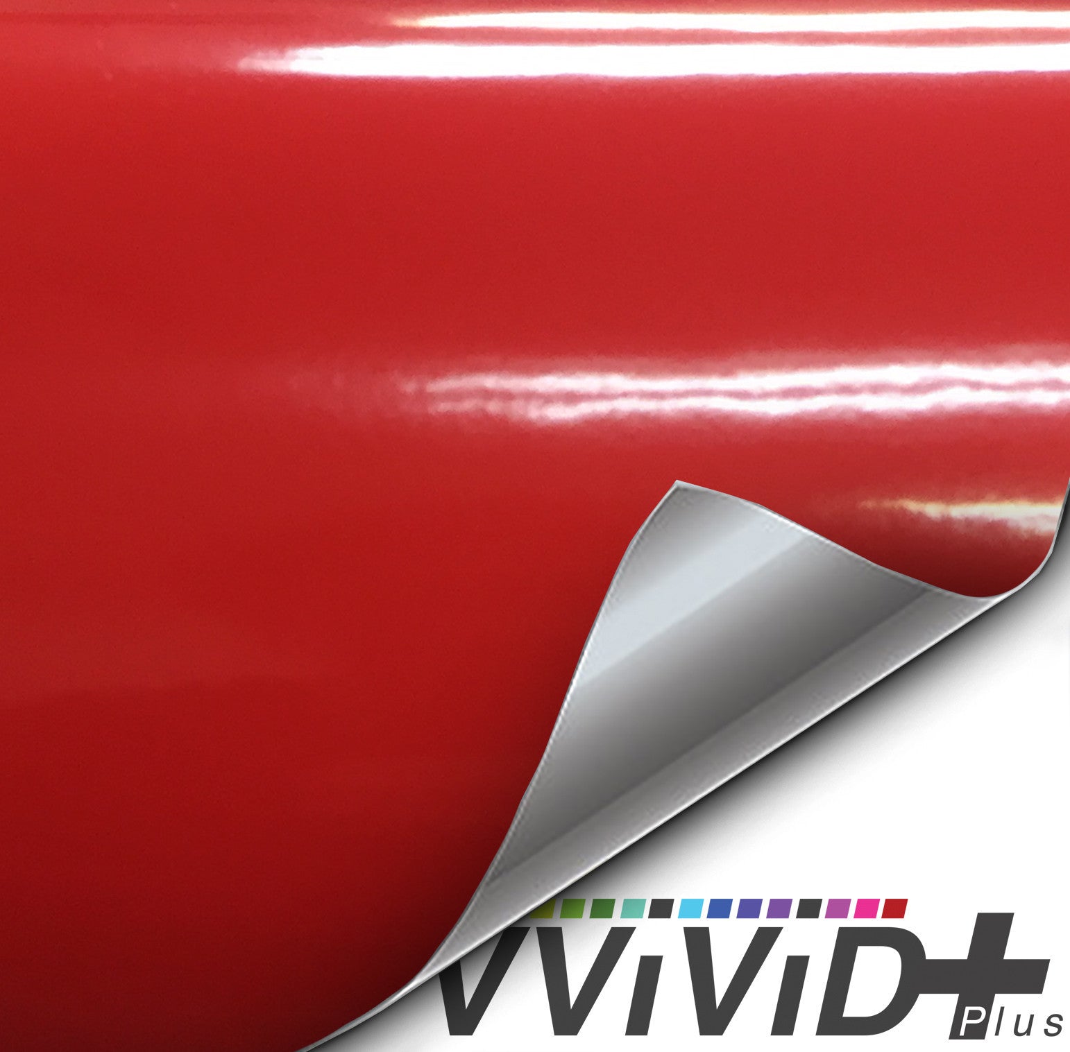 2017 VViViD+ Gloss Rosso Corsa Ferrari Red Vinyl Wrap | Vvivid Canada