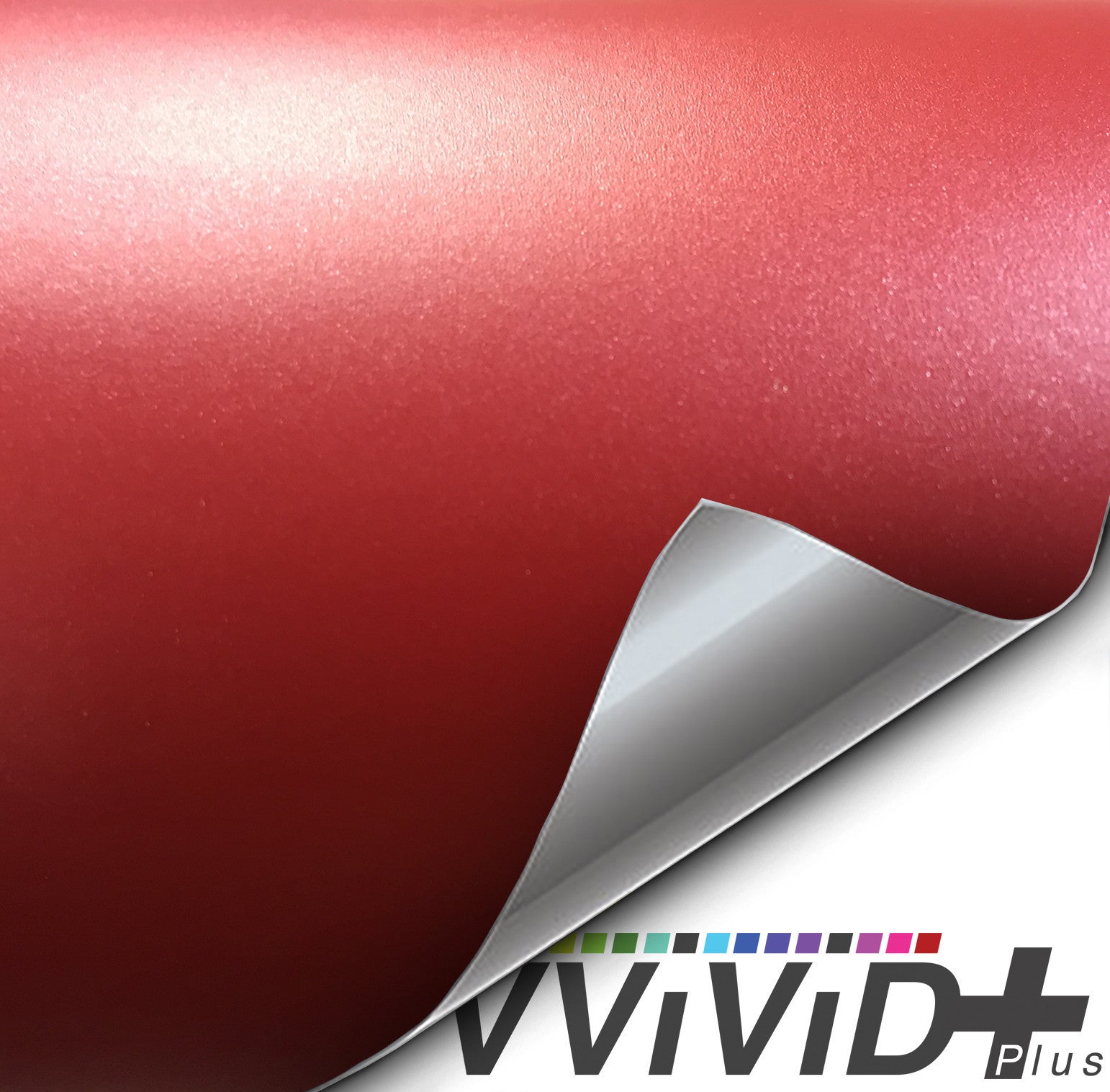2017 VViViD+ Matte Metallic Lava Red Vinyl Wrap | Vvivid Canada